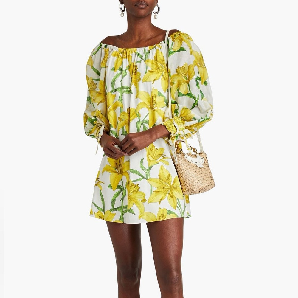 Alice + Olivia Artemis Floral Dress